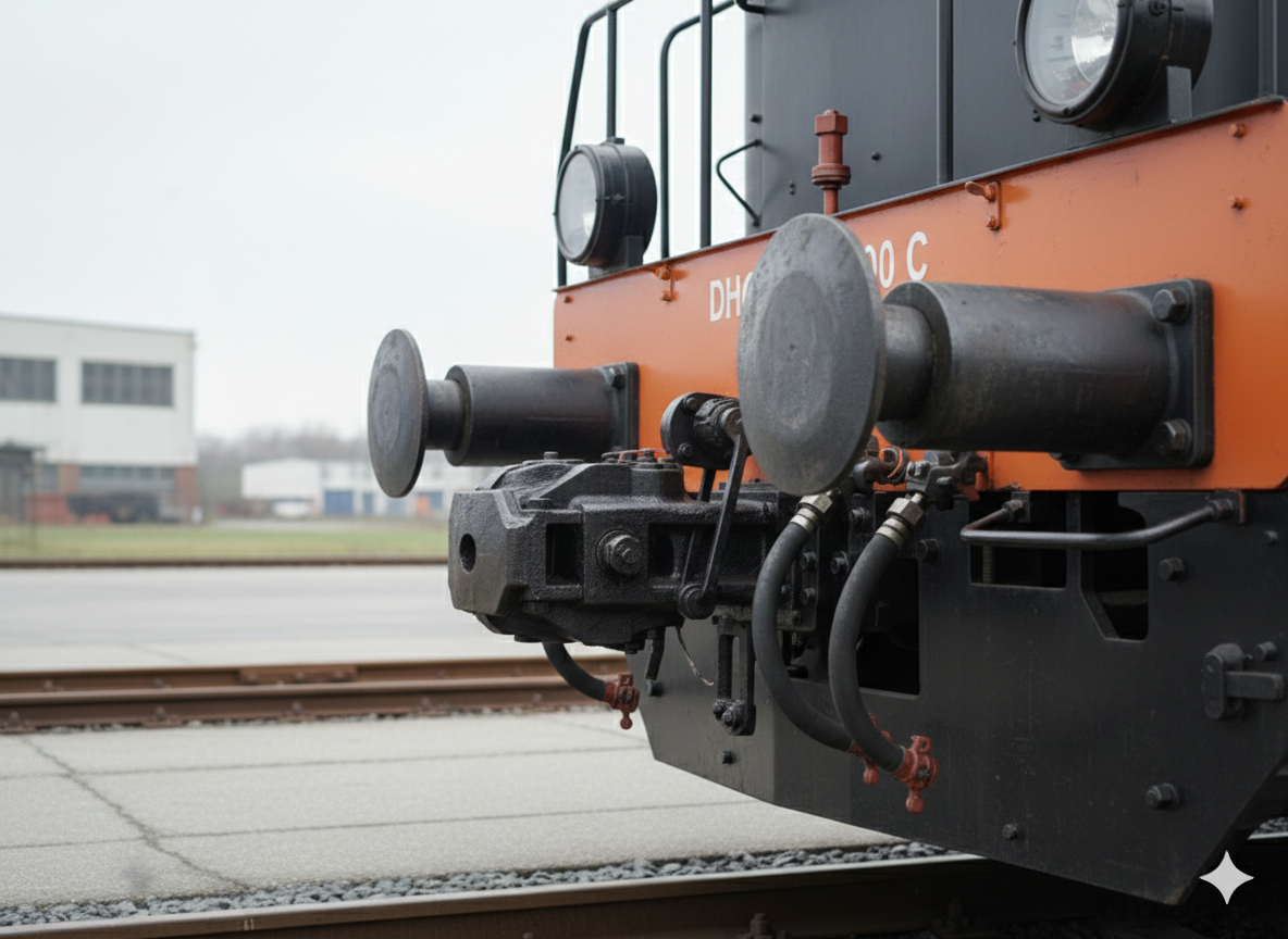 close up picture of the C-Coupling design of the Henschel DHG 700C
